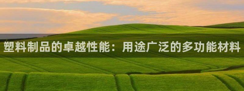 2138cn太阳集团古天乐·首页(欢迎您)：塑料制品的卓越性