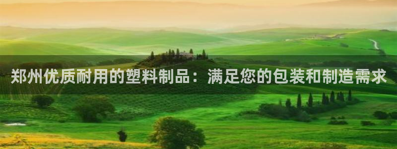太阳集团官网导航：郑州优质耐用的塑料制品：满足您的包装和制造