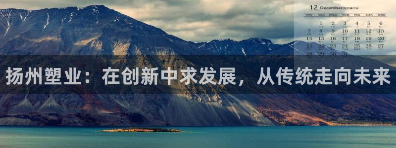 太阳集团城所有网址：扬州塑业：在创新中求发展，从传统走向未来